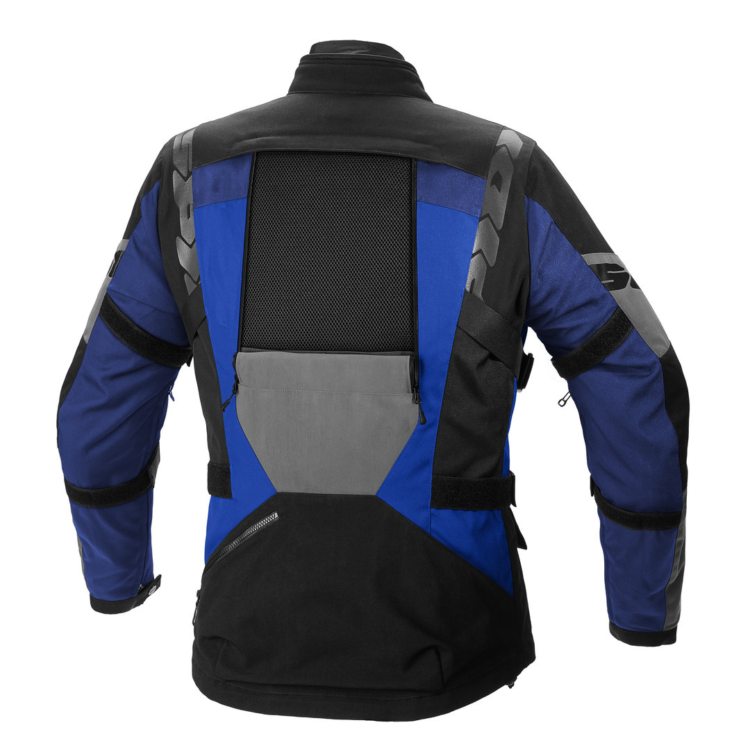 Spidi 4 Season Evo H2Out Motorcycle Textile Jacket black/blue L Figure 6