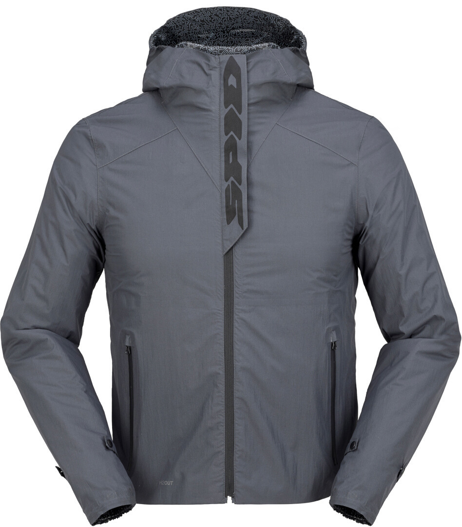 Spidi Rain H2Out vattentät motorcykel hoodie L Figur 1
