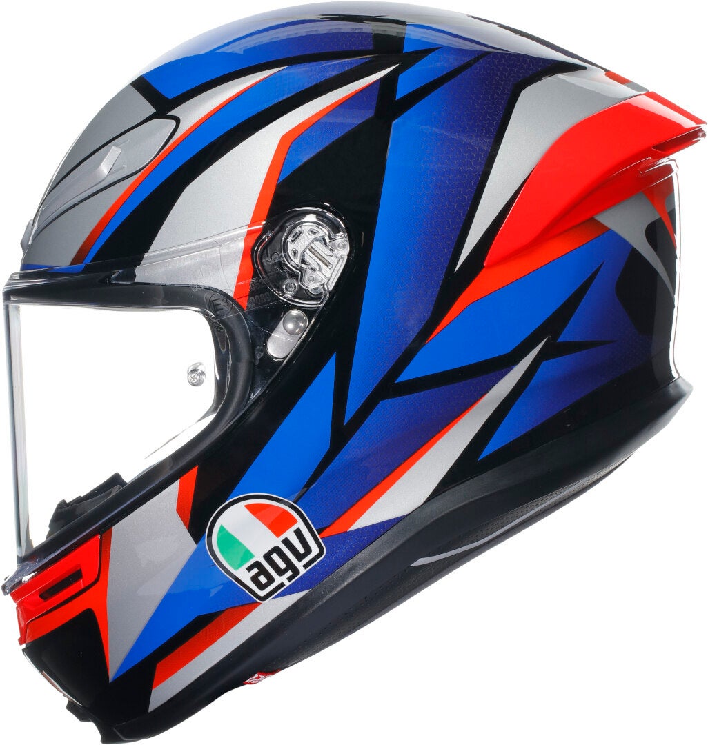 AGV K6 S Karve 2.0 Hjelm sort/rød/blå XL (61/62) Figur 4