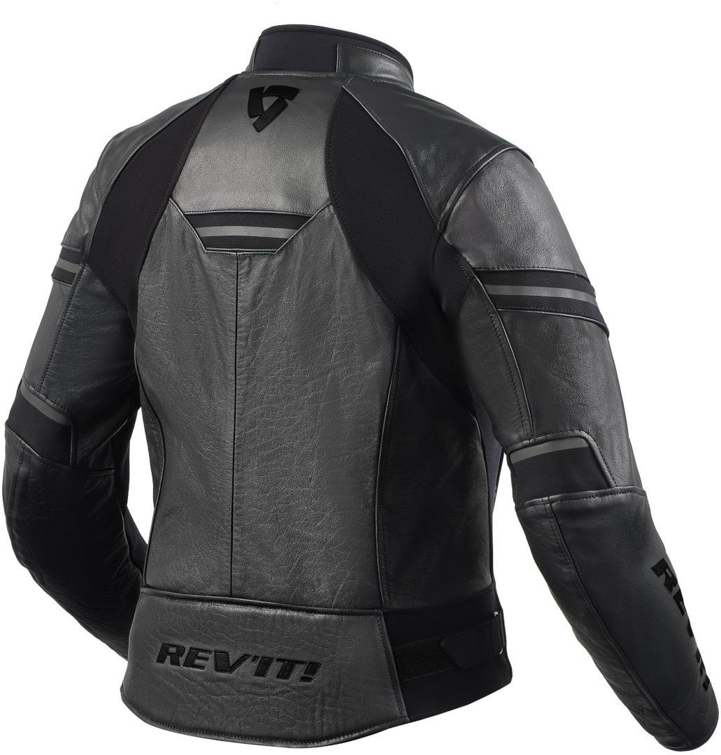 Revit Median Damen Motorrad Lederjacke schwarz/anthrazit 40 Abbildung 2