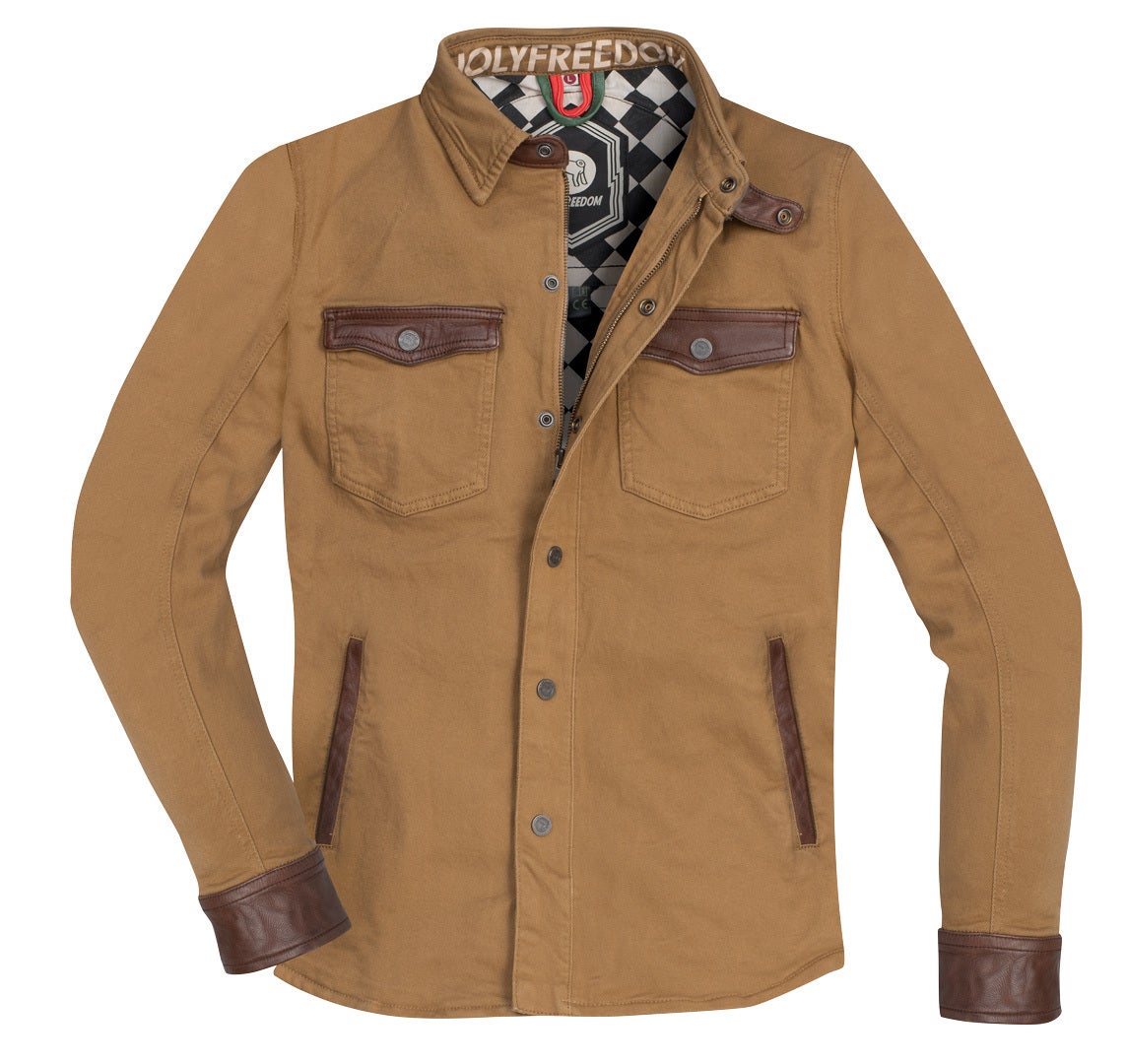 HolyFreedom Coyote Blouson textile de moto Marron XL Figure 1
