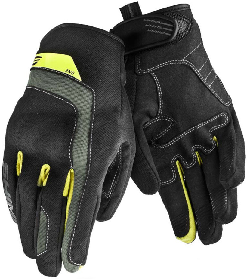 SHIMA One Mănuși de motocicletă negru/galben 2XL Figura 3