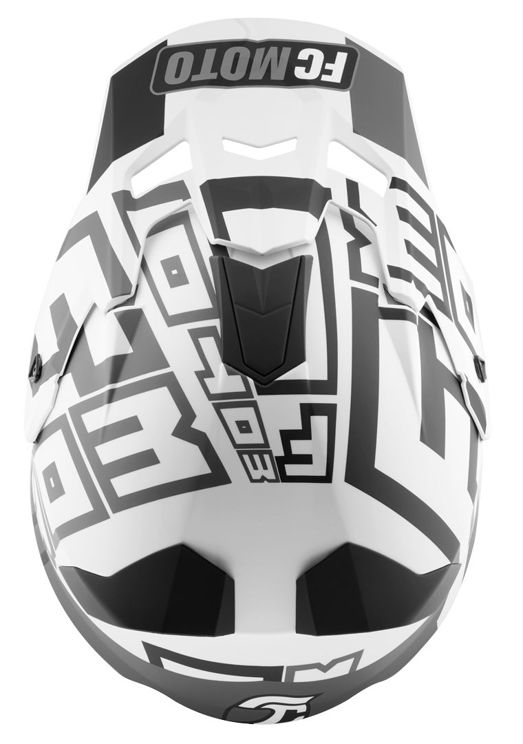 FC-Moto Merkur Flex Motocross hjelm hvid/grå/sort L Figur 7