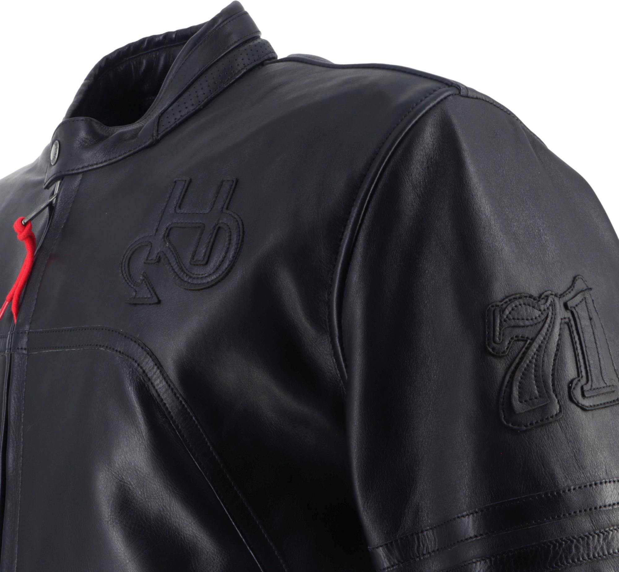 Helstons Indianapolis Giacca in pelle da moto nero 2XL Figura 5
