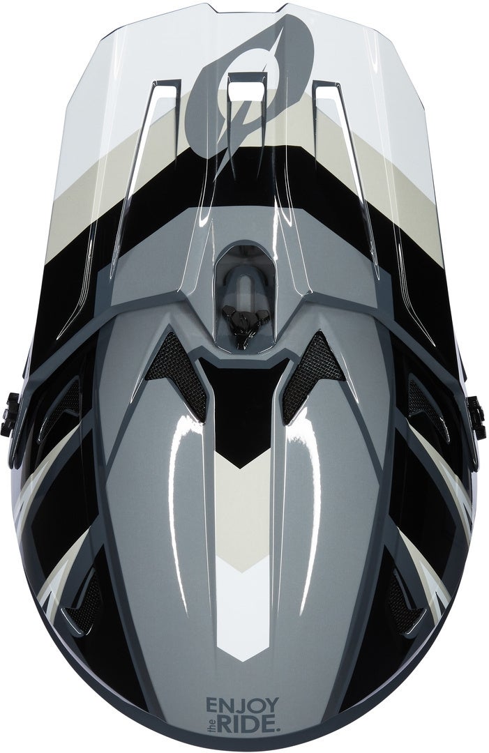 Oneal Sonus Split V.23 Casco Downhill nero/grigio XS (53/54) Figura 2