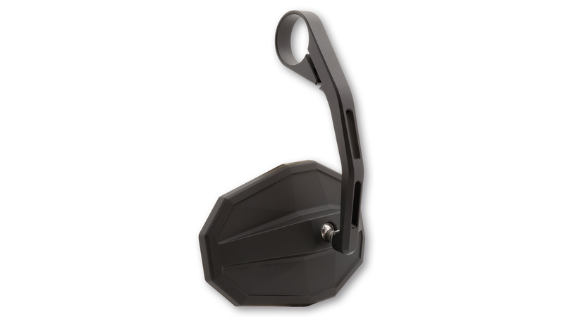 HIGHSIDER Smart Bar End Mirror Straight Black Long (1pc) Figura 2