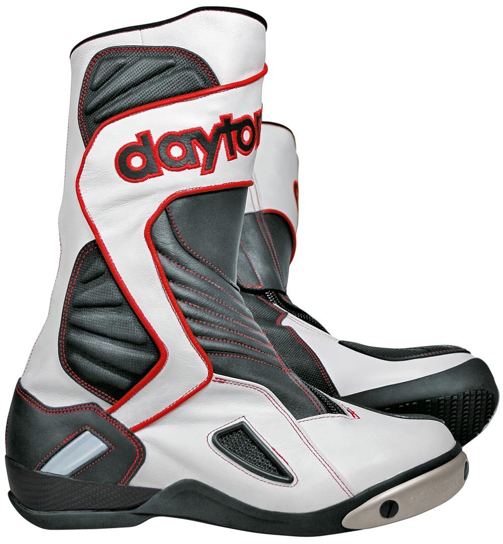 Daytona Evo Voltex Motorcycle Boots white/black/red 45 Figure 1
