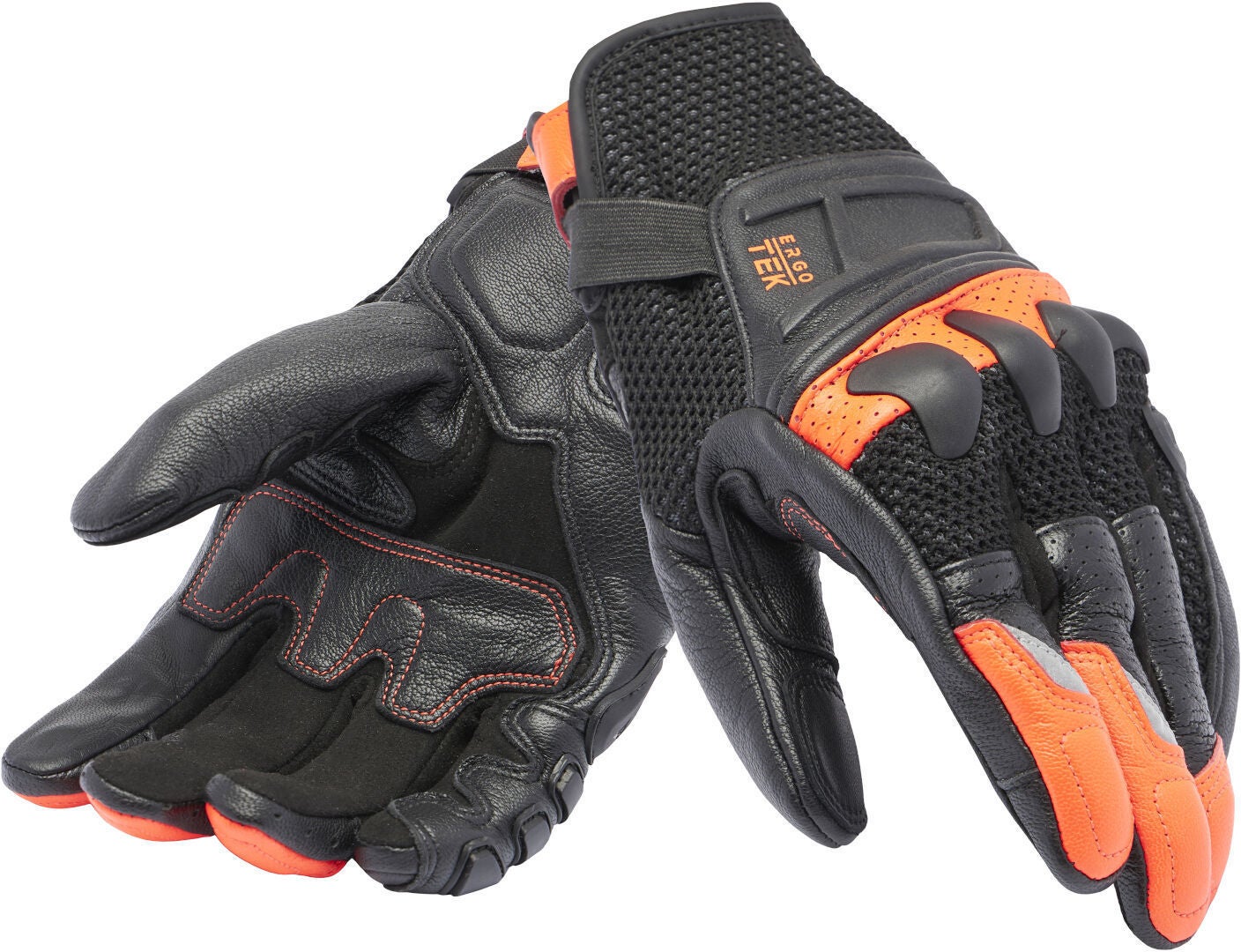 Dainese X-Ride 2 Ergo-Tek Motorcycle Gloves black/red XL Figure 1