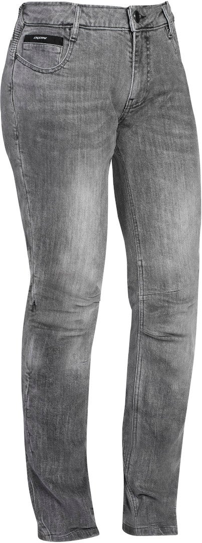 Ixon Cathelyn Damen Motorradjeans hellgrau XXL Abbildung 1