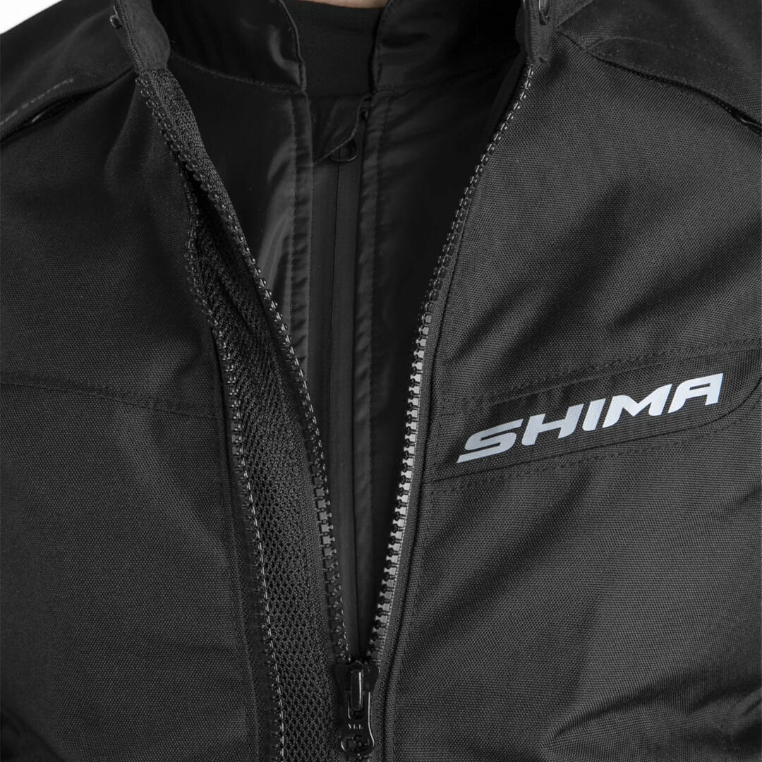 SHIMA Rush 2.0 impermeabile Moto Tessile Giacca nero M Figura 6