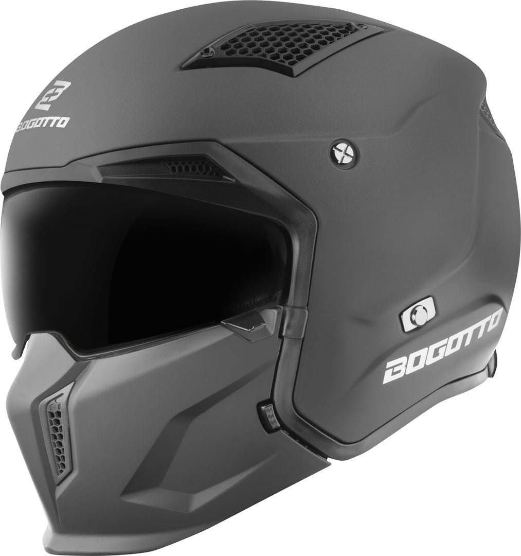 Bogotto Radic 22.06 Casco nero opaco XL Figura 1