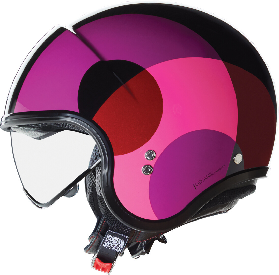 Nolan N21 06 Bicromo Jet hjälm svart/violett/rött XL (61) Figur 2