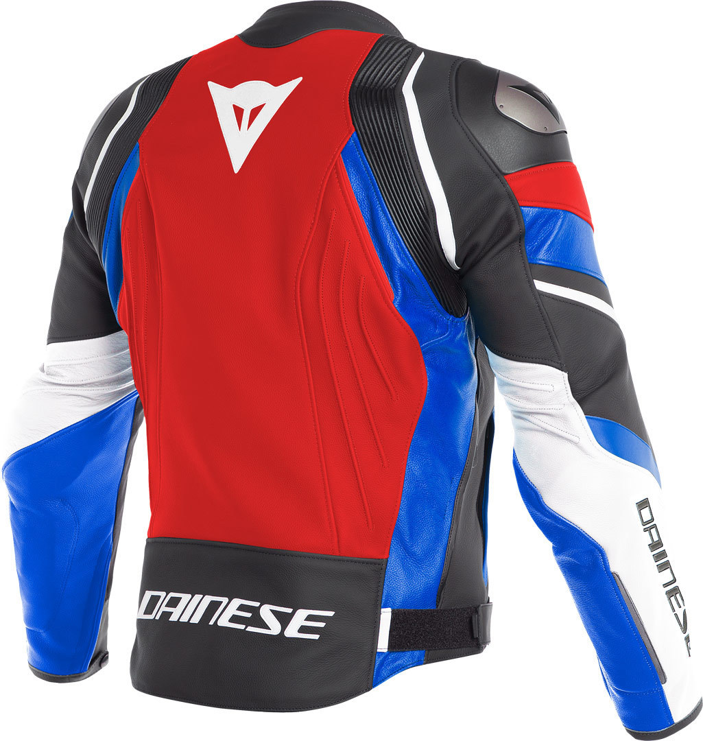 Dainese Avro 4 Motorcycle Leather Jacket red/white/black 48 Figure 2