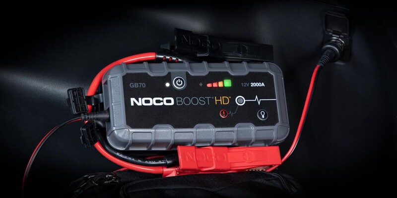 NOCO Litiumbatteribooster GB70 12V 2000A Figur 6