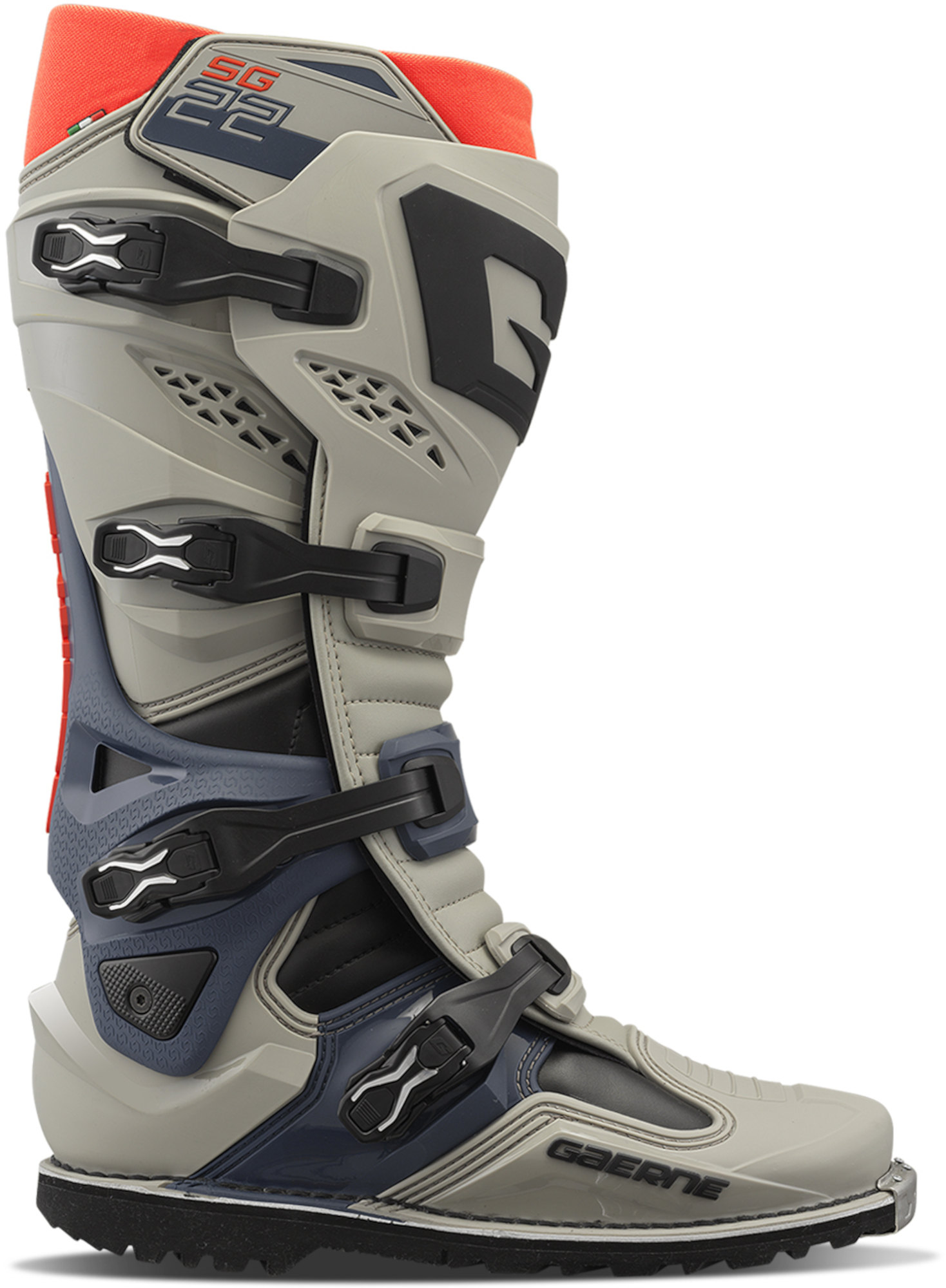 Gaerne SG22 Gore-Tex Enduro Motocross Boots grey/dark blue 42 Figure 1