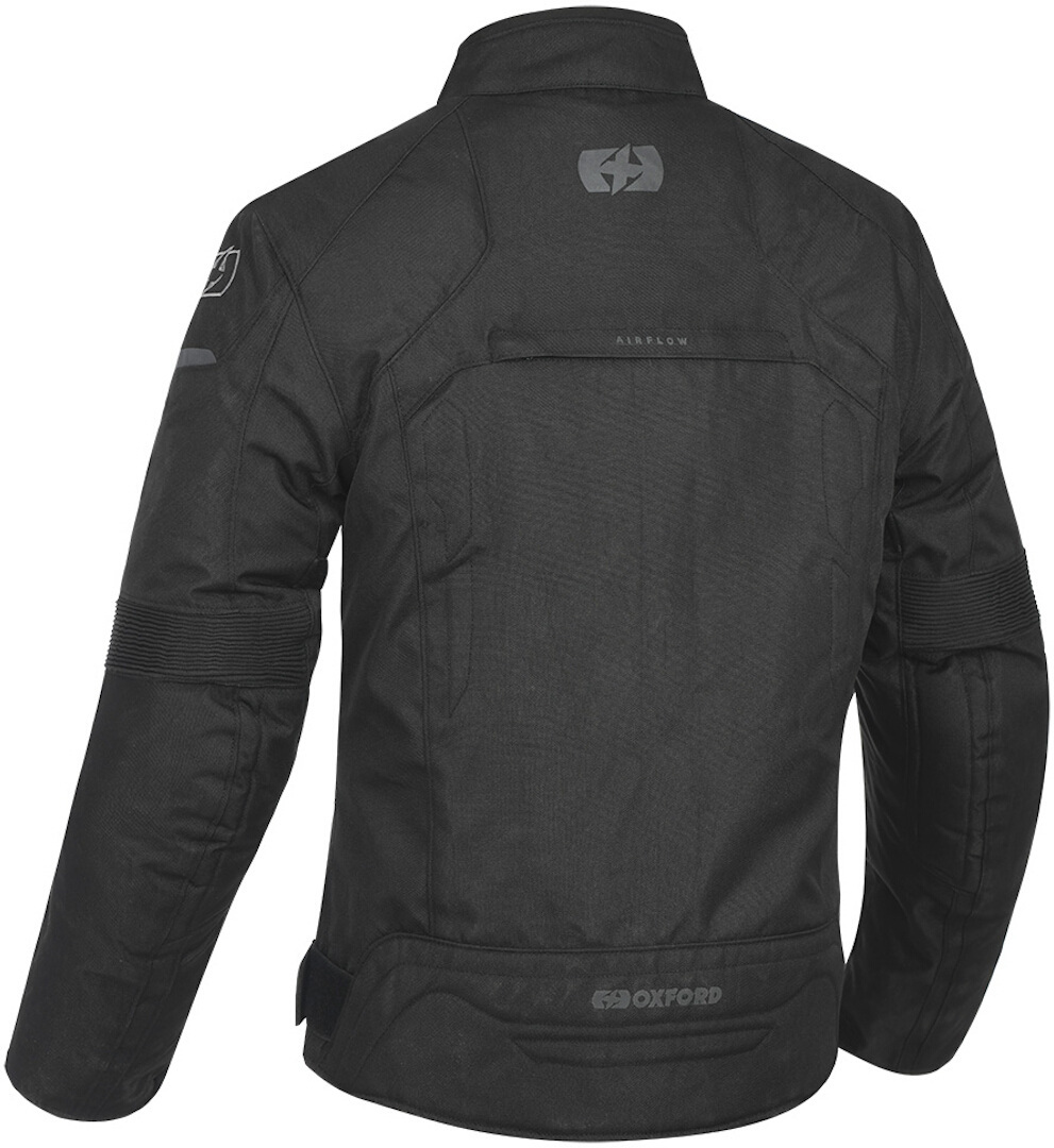 Oxford Delta Motorcycle Textile Jacket black 4XL Figure 4