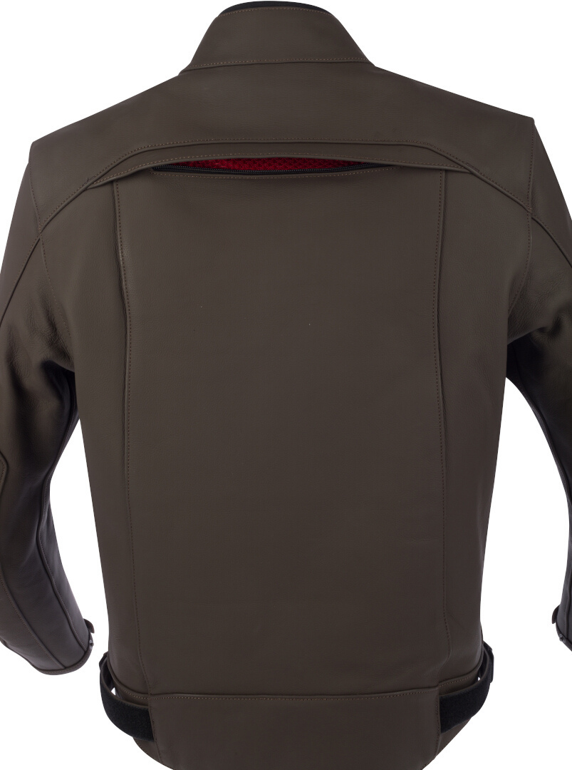 Bering Derby Motorcycle Leather Jacket brown S Figure 5