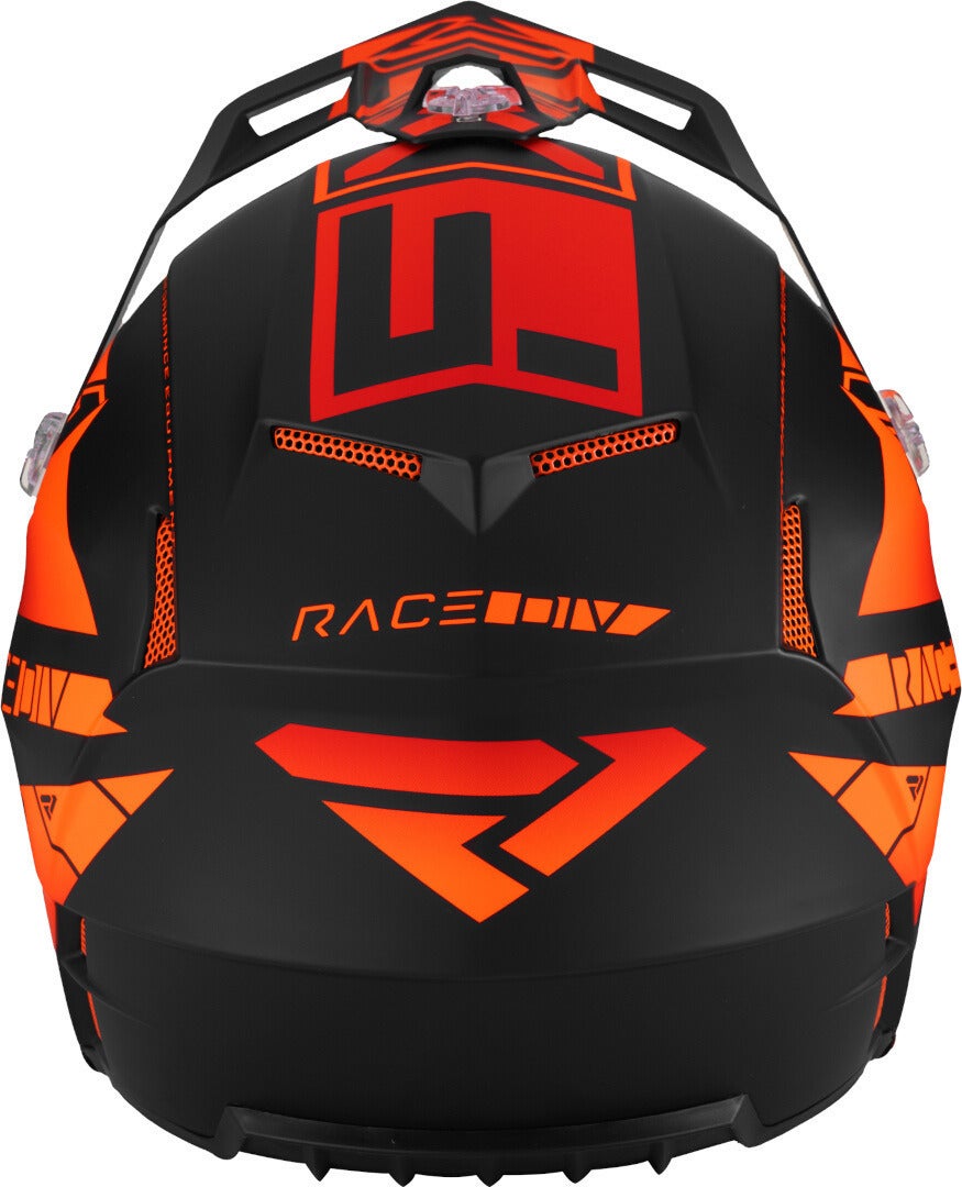 FXR Clutch Evo 2023 Snescooterhjelm sort/orange XL (61/62) Figur 3
