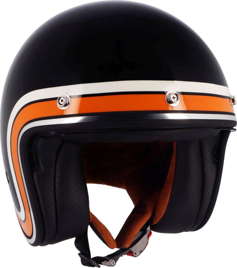 Helstons Freedom Jet hjelm Svart/oransje Tap (59/60) Figur 5