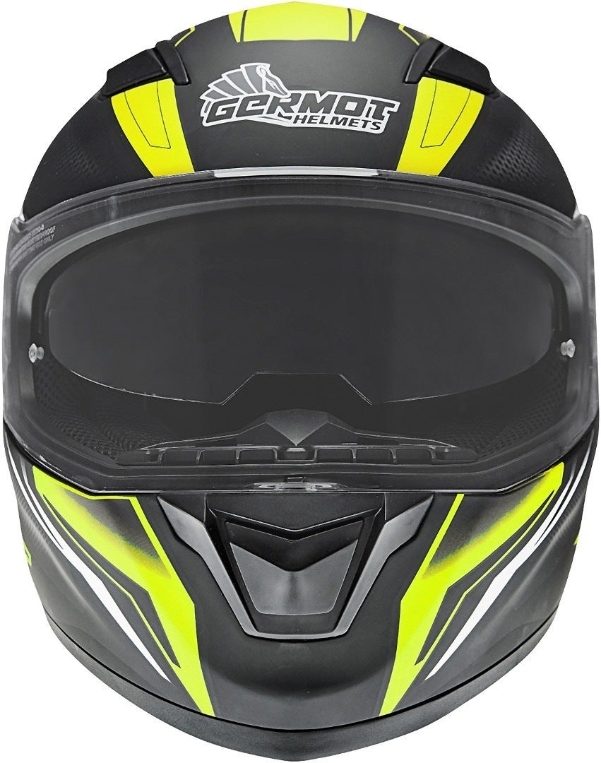 Germot GM 330 Decor Přilba černá mat/neon L (59/60) Obrázek 4