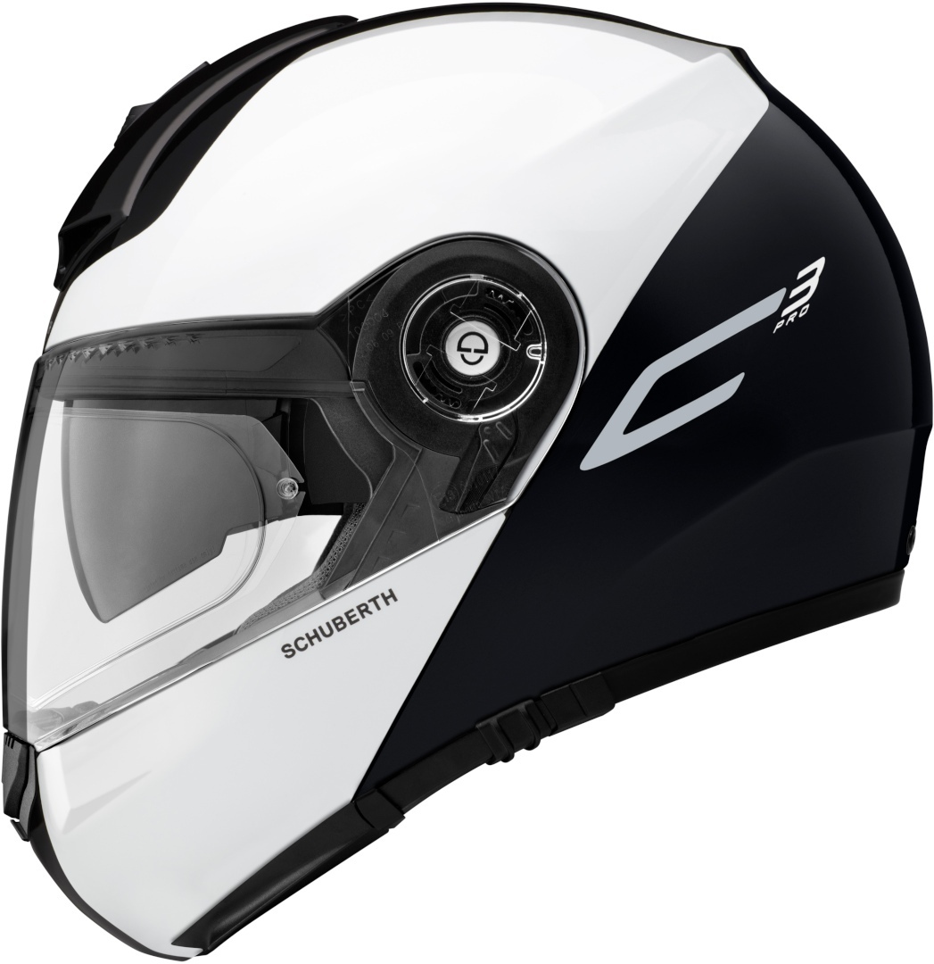 Schuberth C3 Pro Split 冑 黑/白 XL（60/61） 圖2