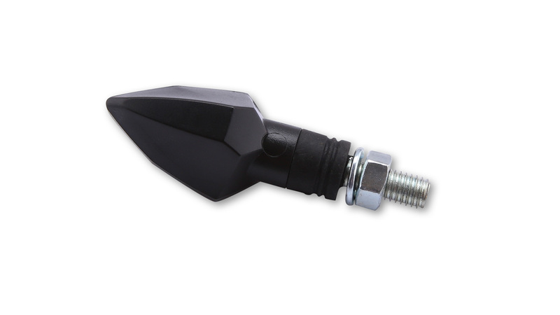 HIGHSIDER Smart Rock LED-indikator Kropp Svart / Lins Rökt (Par), Fram & Bak Figur 4