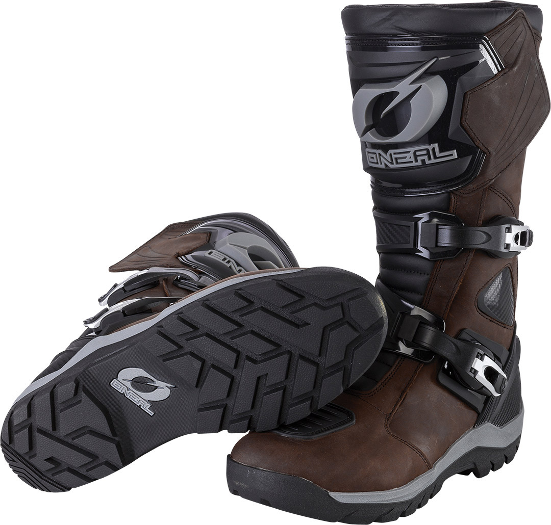Oneal Sierra Pro Bottes imperméables de Motocross Marron 41 Figure 2