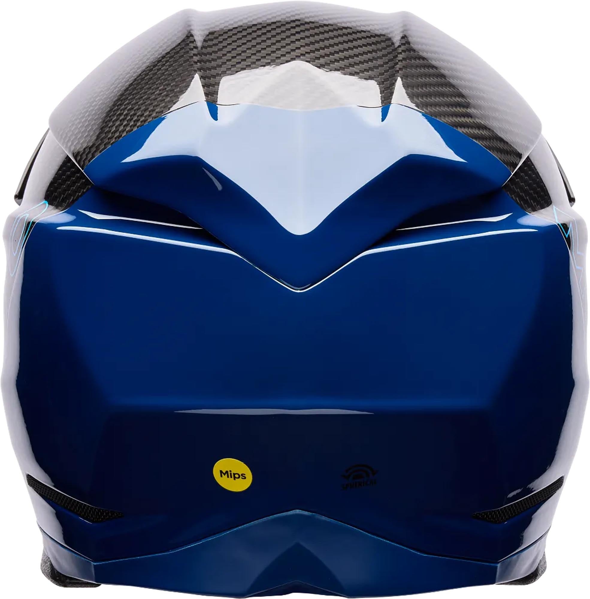 Bell Moto-10 Spherical Strike Motocross Helm blau S (55/56) Abbildung 4