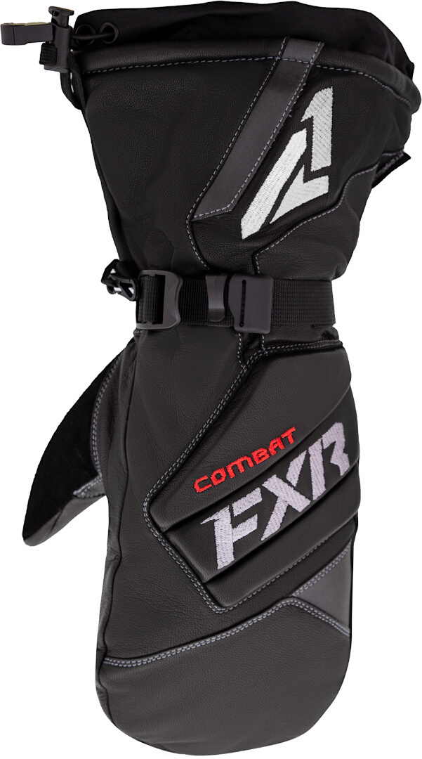 FXR Combat Leather Mitt Snescooter handsker S Figur 1