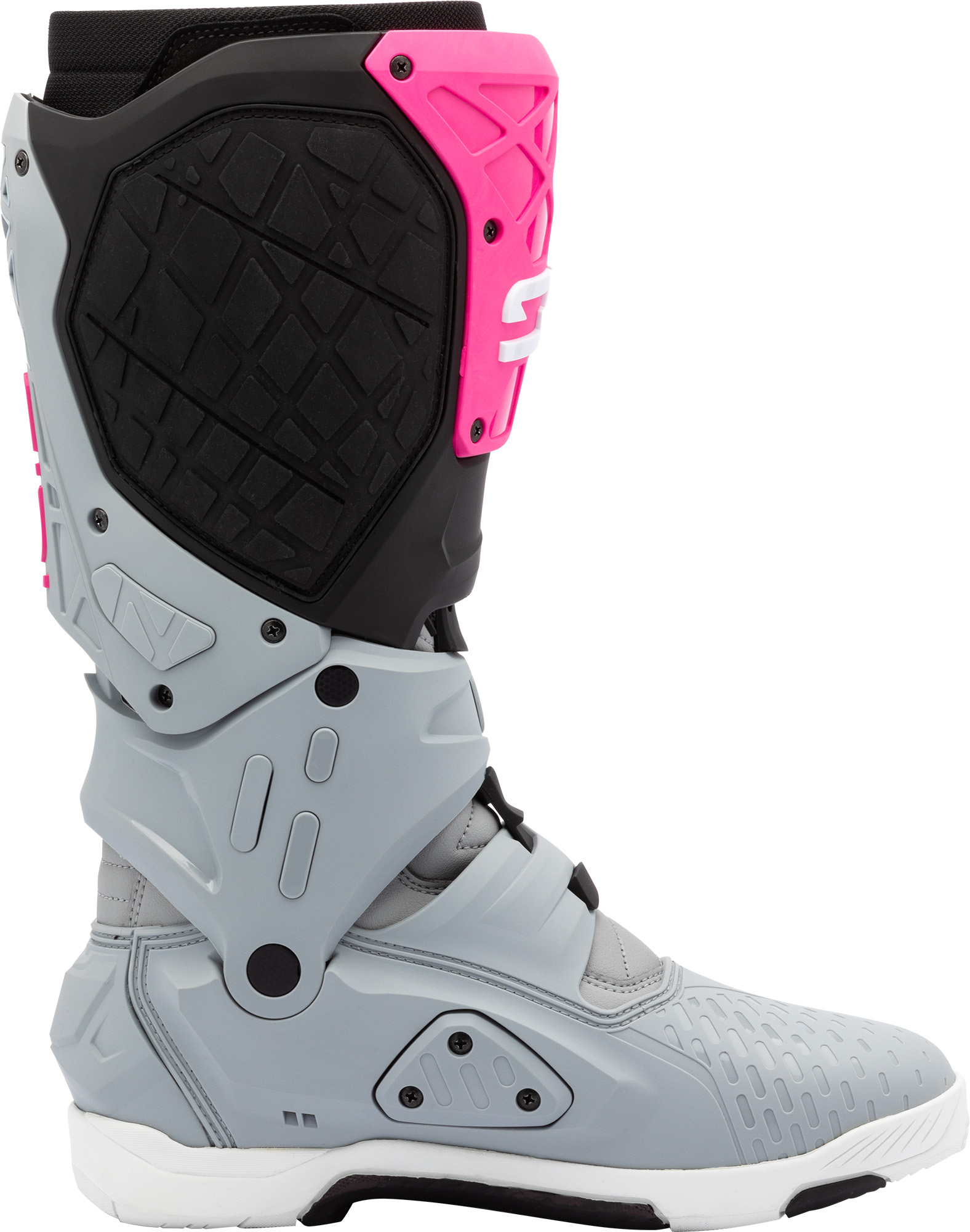Sidi Crossair-X Motocross støvler fluo-pink/sort/grå 43 Figur 3