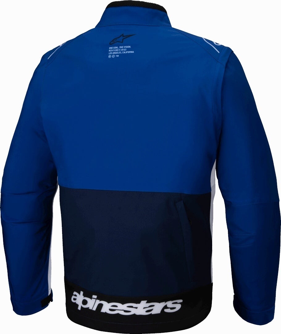 Alpinestars Lite-Dura Softshell Motocross Jacket blue/white XL Figure 2