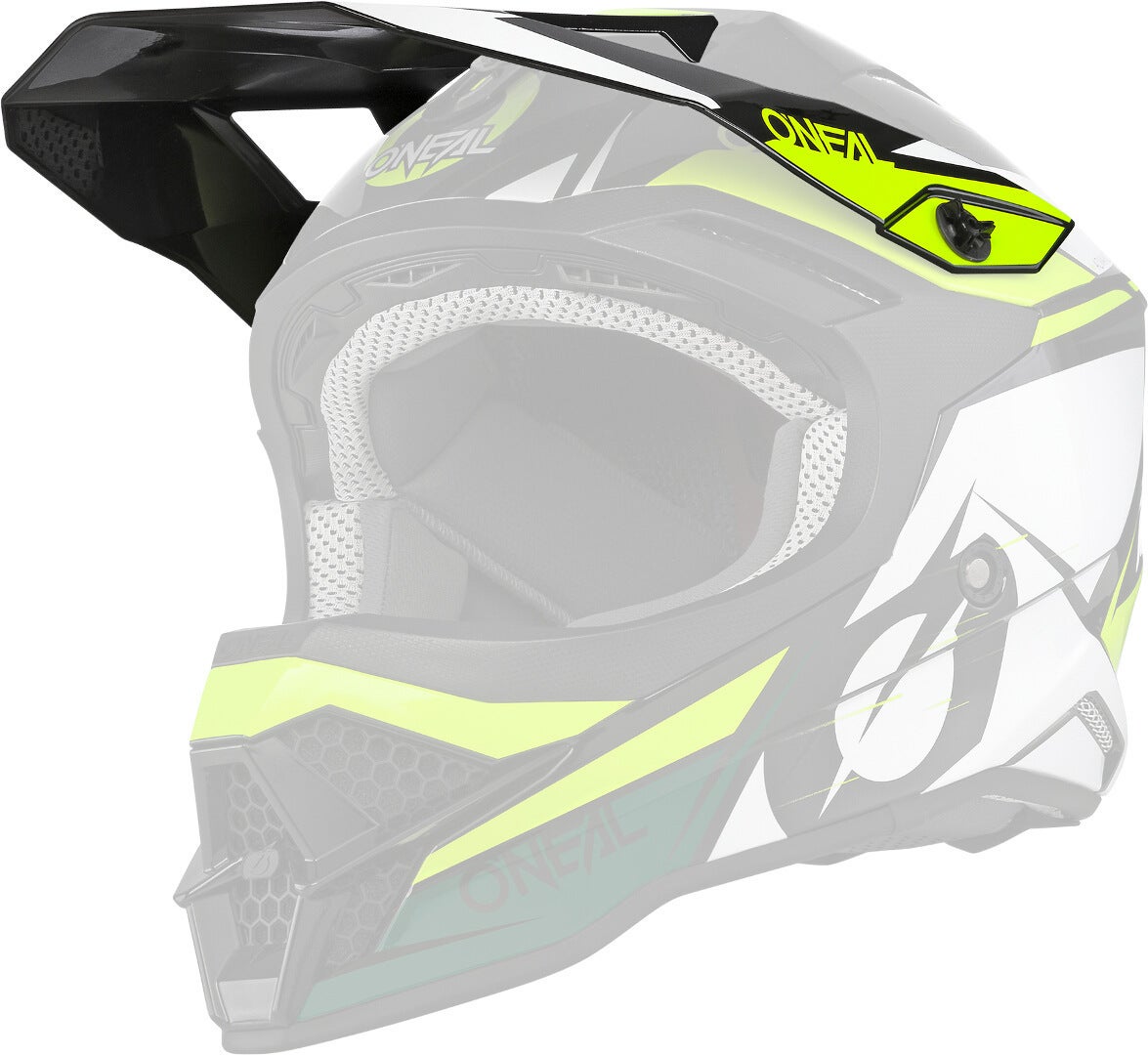 Oneal 3Series Stardust Casque de motocross noir/jaune/blanc M (57/58) Figure 6