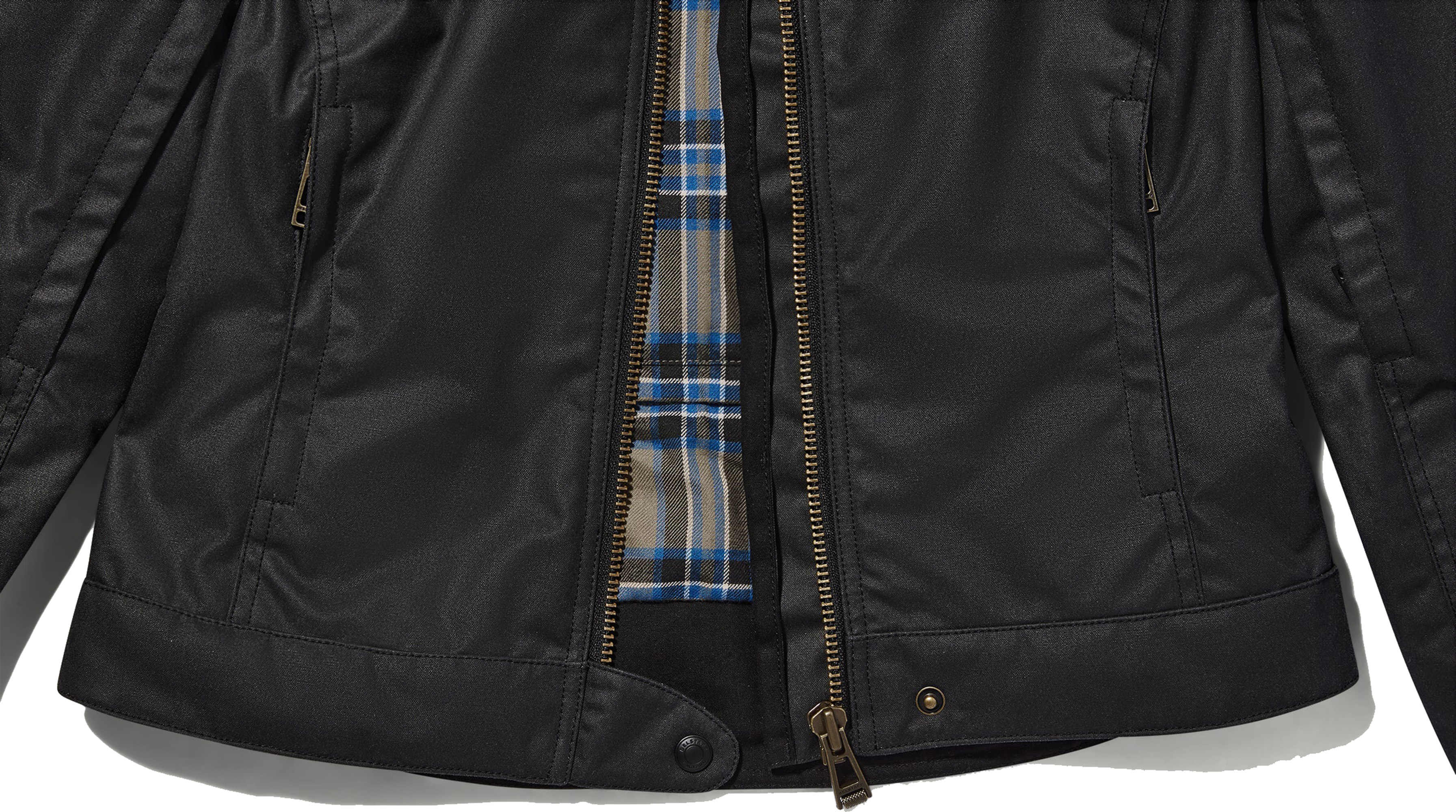 Belstaff Bamburgh Dames Motorfiets Gewaxte Jas L Figuur 3