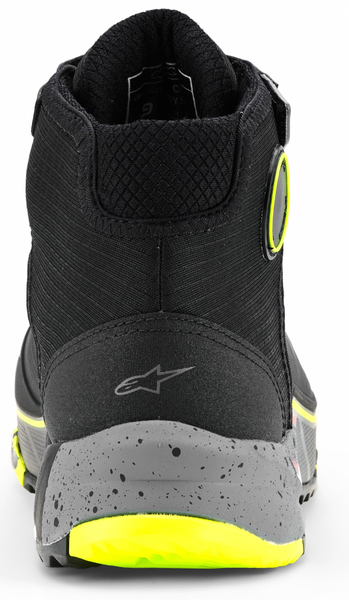 Alpinestars CR-X Drystar Motorcykel Sko sort/grå/gul 7 (39) Figur 6