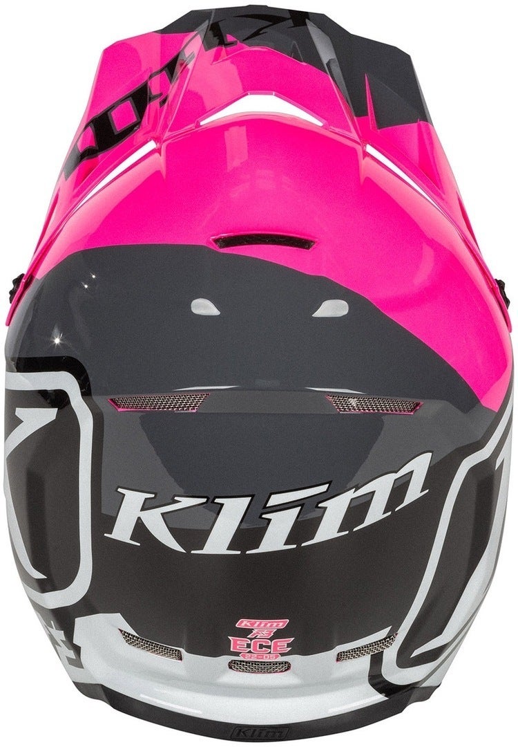 Klim F3 Disarray Motocross Helmet pink/grey XL (60/61) Figure 3