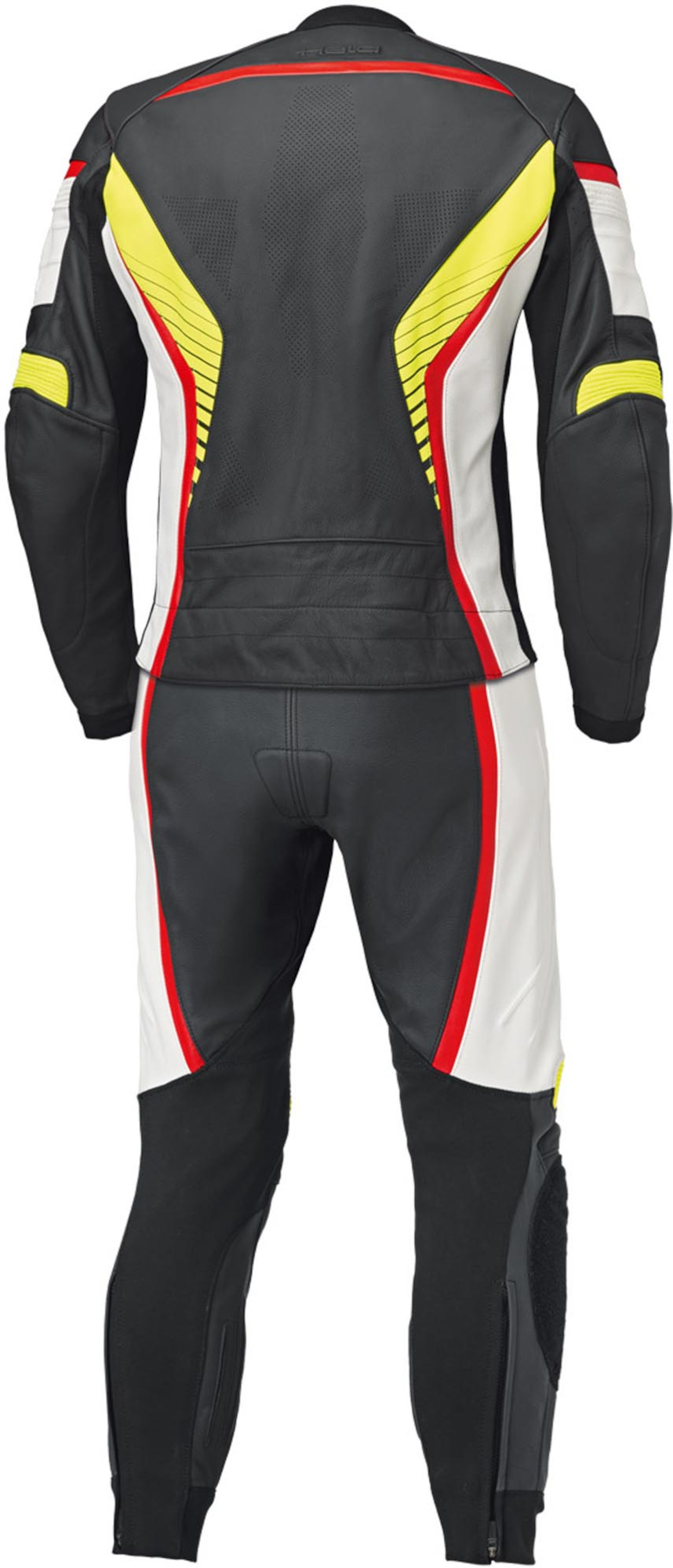 Held Spire 2 2-Teiler Motorrad Lederkombi schwarz/weiß/rot 48 Abbildung 2