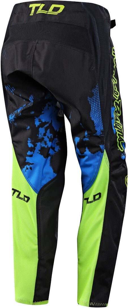 Troy Lee Designs GP Astro Unge Motocross bukser sort/gul 20 Figur 2