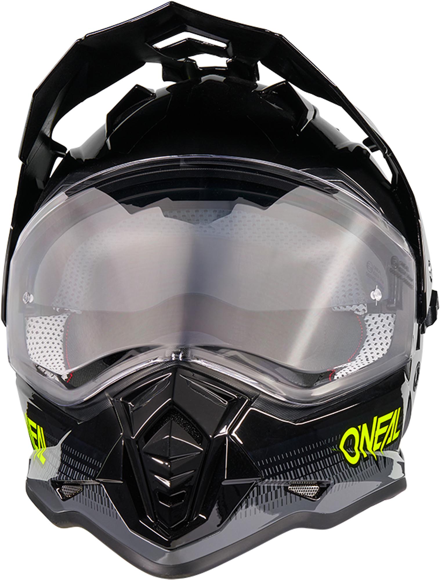 Oneal Sierra Strato Enduro Helm schwarz/grau/neon-gelb S (55/56) Abbildung 2