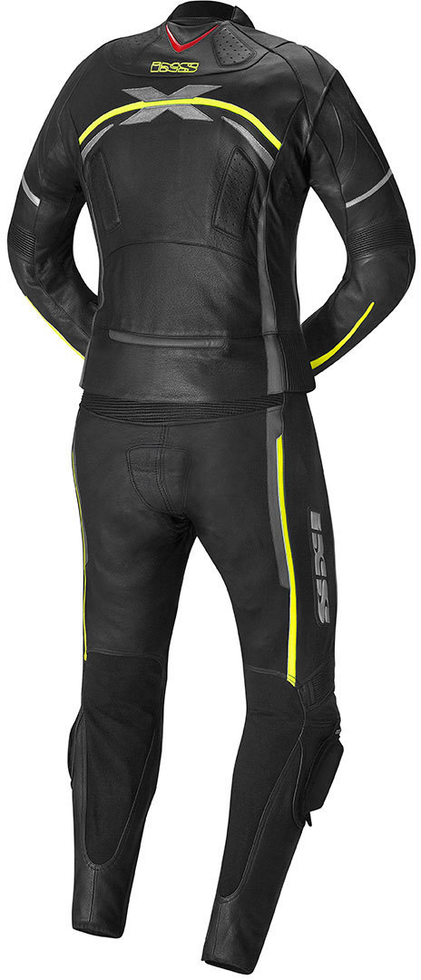 IXS Camaro Tuta in pelle a due pezzi nero/giallo 60 Figura 2