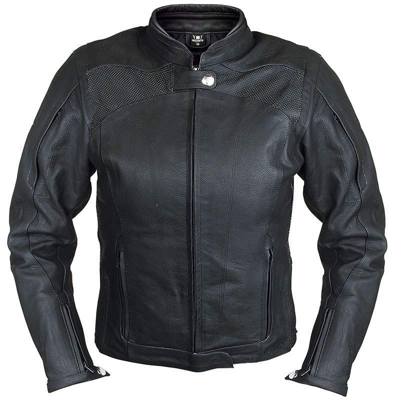 Bores Caroline Ladies Leather Jacket Waterproof Damer læderjakke Fløde 42 Figur 2