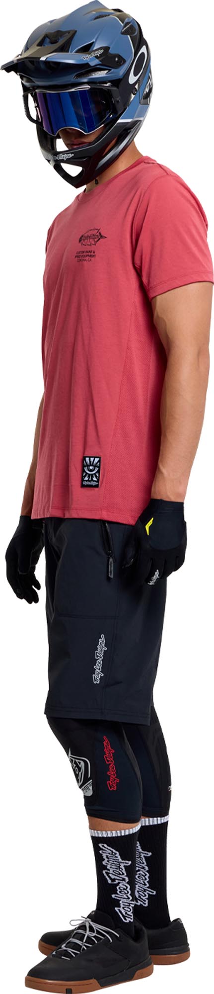 Troy Lee Designs Skyline Ride Feathered Short Sleeve Bicycle Jersey S Figure 13