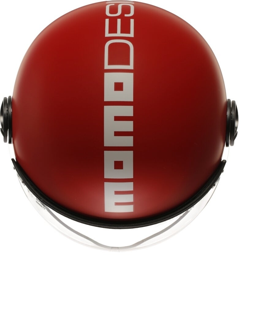 MOMO FGTR Classic Candy Cască cu reacție Red Matt M (57/58) Figura 2