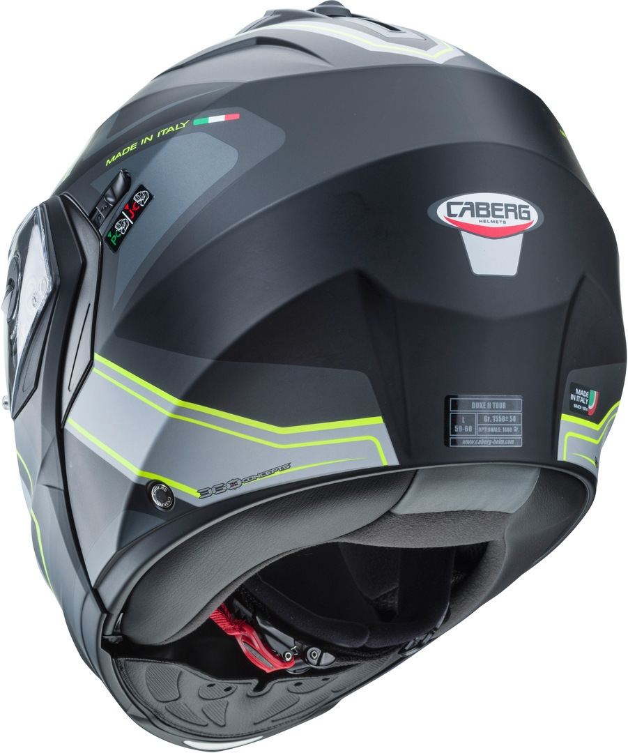 Caberg Duke X Tour Casco grigio/giallo L (59/60) Figura 2