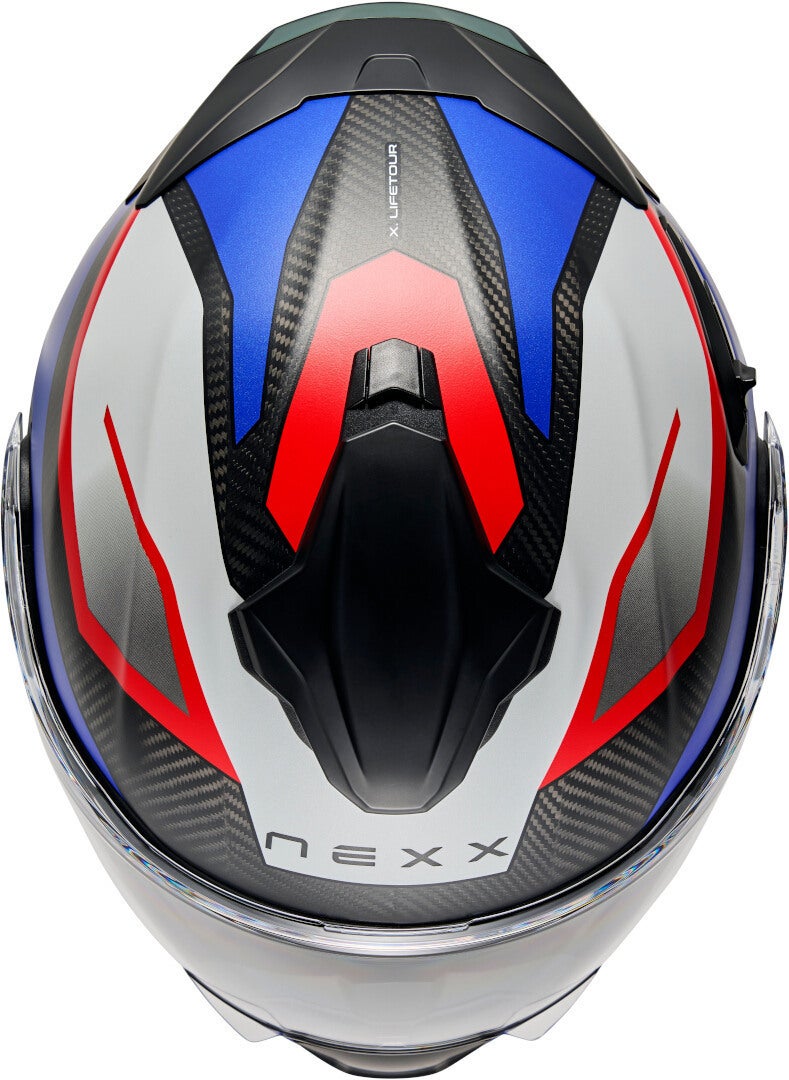Nexx X.Lifetour Pro Mile Carbon Helmet blue matt/red S (55/56) Figure 2