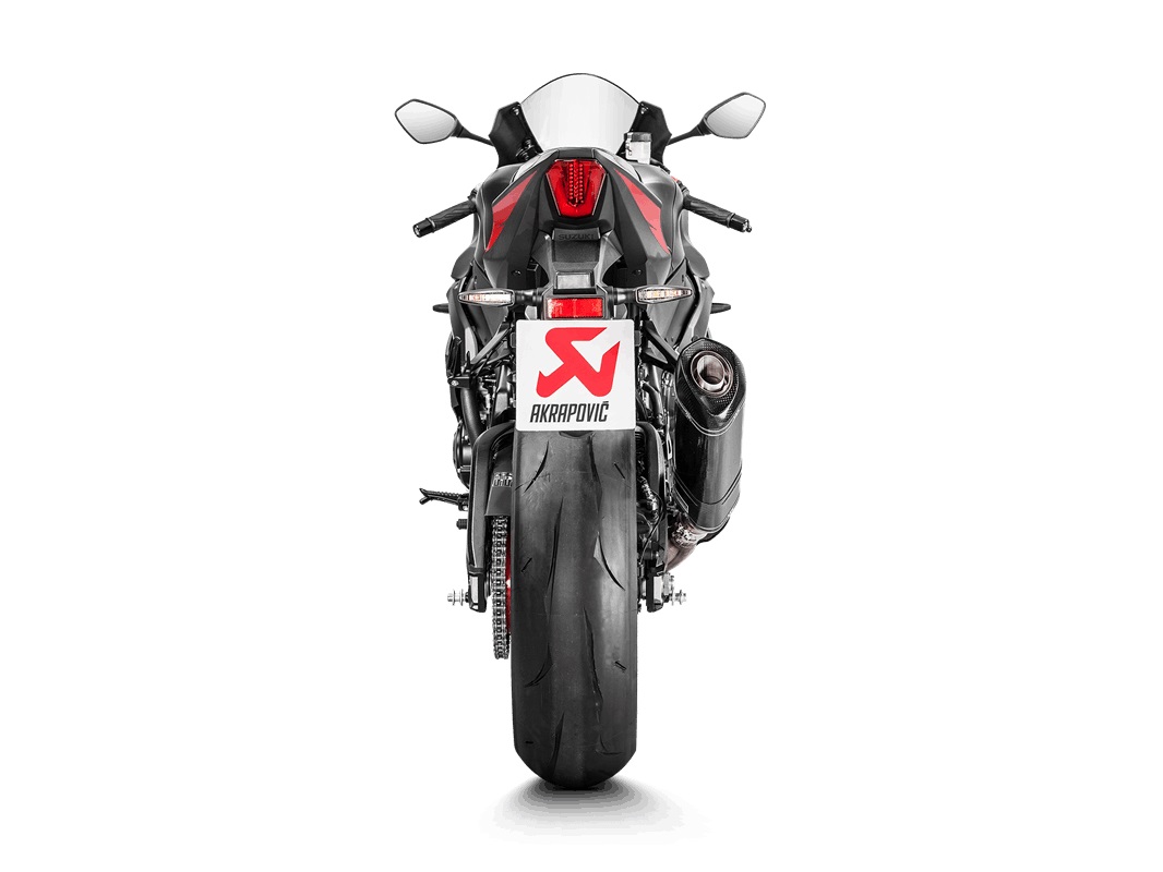 Akrapovic Slip-On Line Bakre ljuddämpare i kolfiber Figur 4