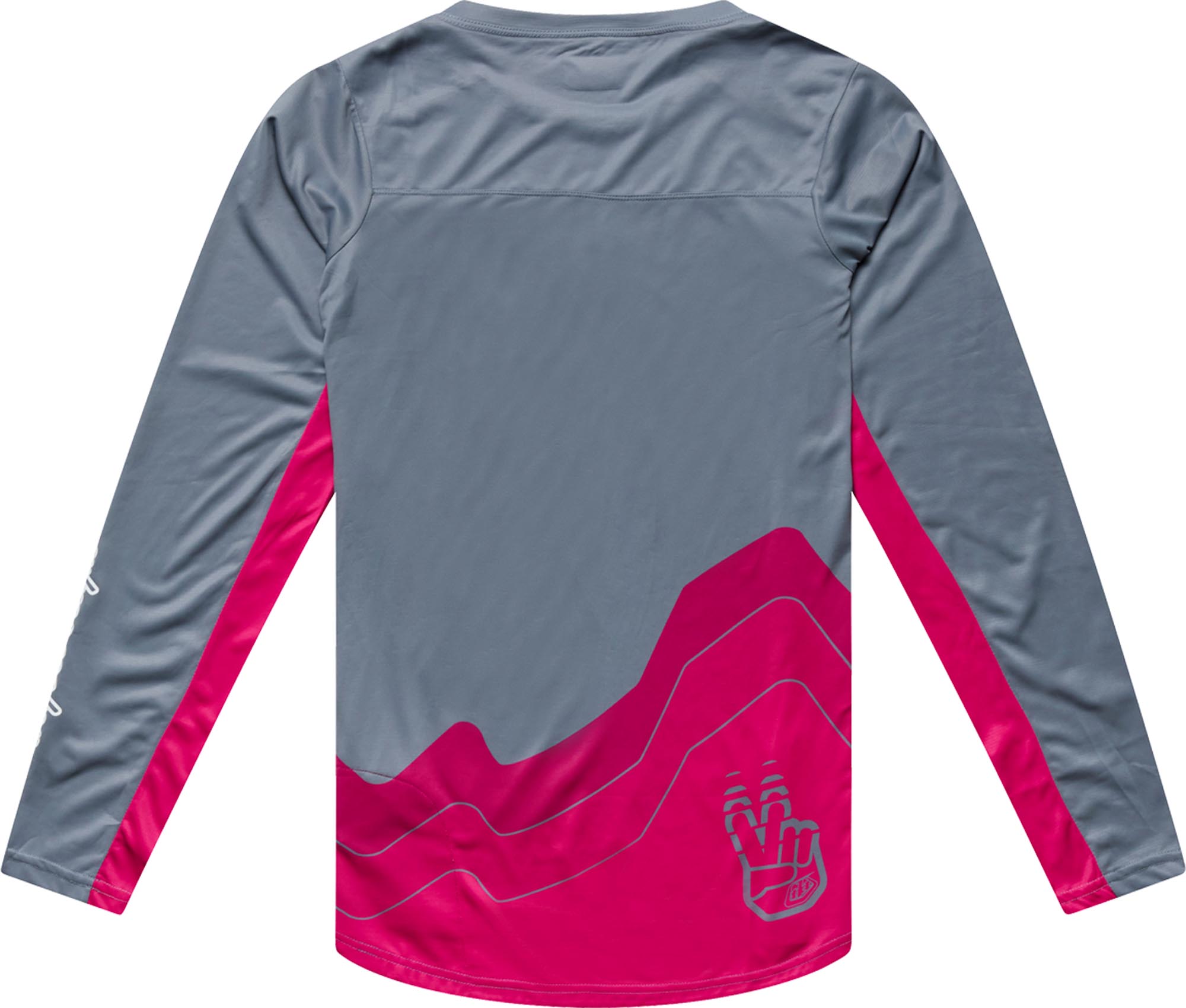 Troy Lee Designs Skyline Pro Descend Maglia della Bicicletta blu/grigio L Figura 2