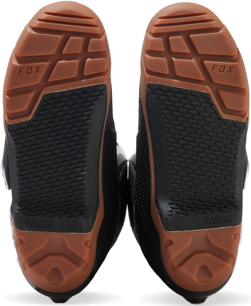 FOX Motion X Bottes de motocross imperméables noir/marron 9 Figure 8
