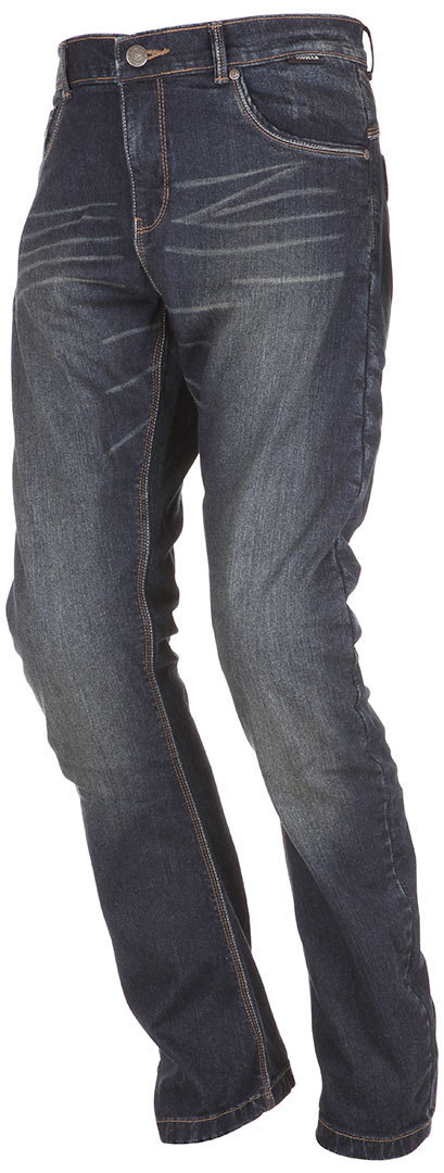 Modeka Glenn Jeans bukser mørkeblå 32 Standard Figur 2