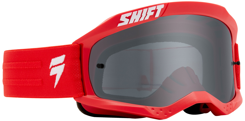 Shift WHIT3 Non Mirrored Ochelari de motocross roșu Figura 2