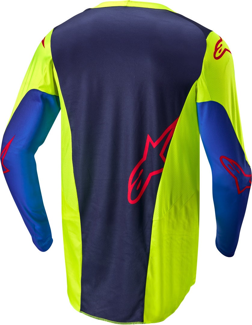Alpinestars Racer Hoen Motocross Jersey gelb/blau M Abbildung 6